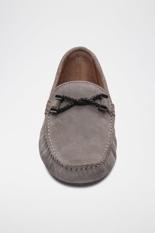 Mocassins en nubuck Tom - Gris