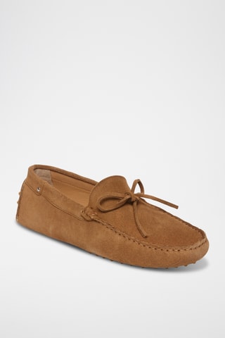 Mocassins en nubuck Andy - Beige