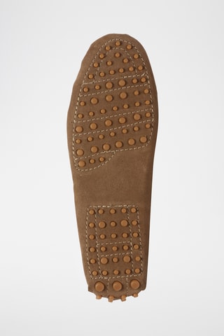 Mocassins en nubuck Finn - Kaki