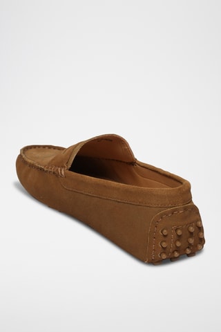 Mocassins en nubuck Cliff - Camel