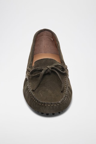 Mocassins en nubuck Newton - Vert