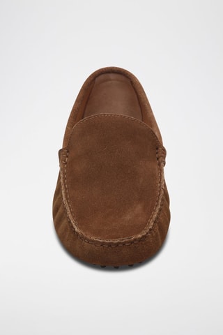 Mocassins en nubuck Cambridge - Marron