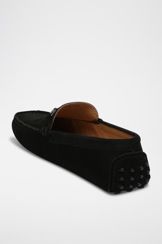 Mocassins en nubuck Luke - Noir
