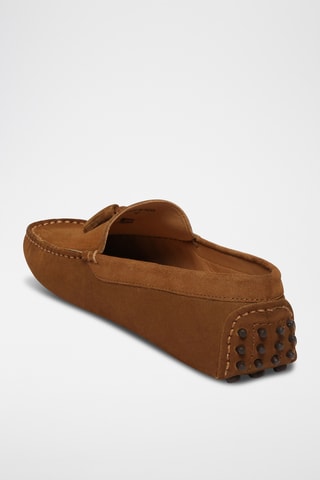 Mocassins en nubuck Trevor - Camel
