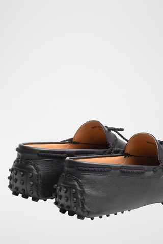 Mocassins en cuir nappa Butler - Noir