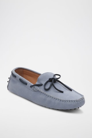 Mocassins en nubuck Cornwall - Bleu
