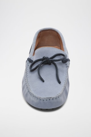 Mocassins en nubuck Cornwall - Bleu