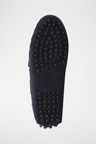 Mocassins en nubuck Lily - Bleu