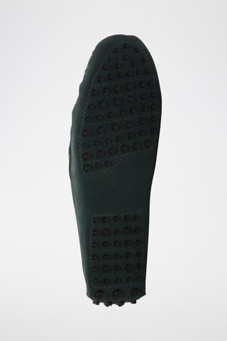 Mocassins en nubuck Duke - Vert