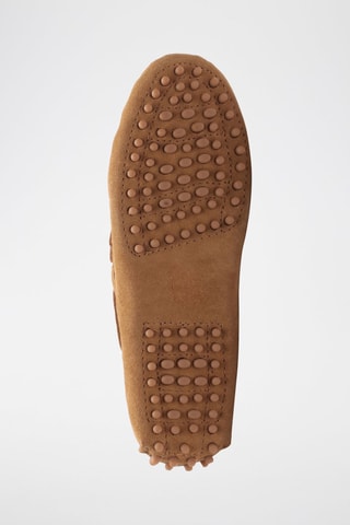 Mocassins en nubuck Lily - Marron
