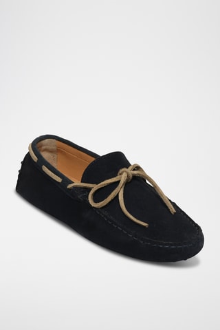 Chaussures bateau en nubuck Quid - Bleu