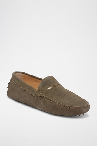 Mocassins en nubuck Darren - Kaki