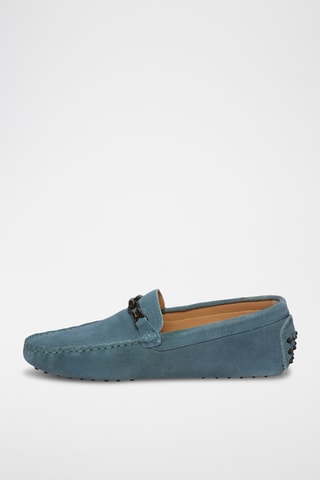Mocassins en cuir Jace - Bleu