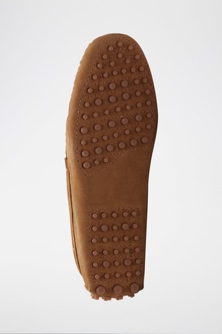 Mocassins en nubuck Cole - Marron