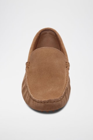 Mocassins en nubuck Lenny - Marron