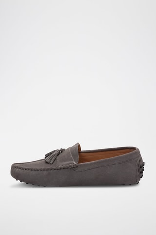 Mocassins en nubuck Earl - Gris