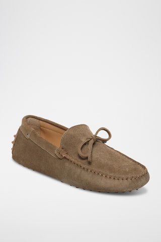 Mocassins en nubuck Fabian - Kaki