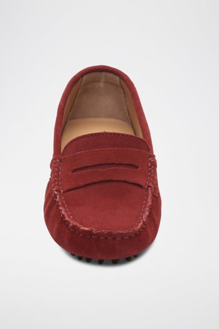 Mocassins en nubuck Deira - Rouge