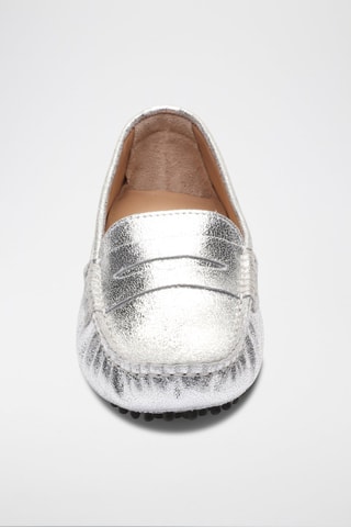 Mocassins en cuir Deira - Argenté