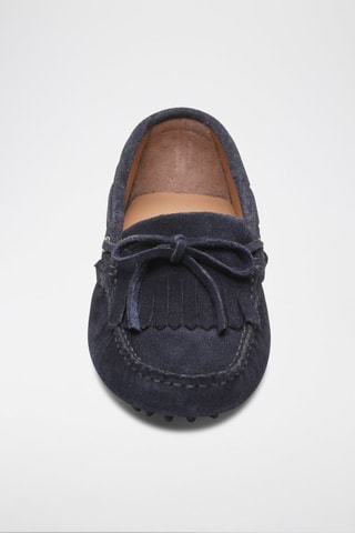 Mocassins en nubuck Powys - Bleu