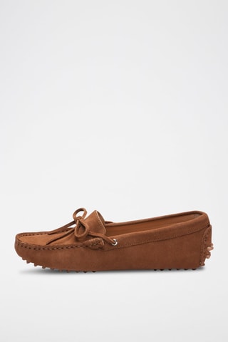 Mocassins en nubuck Kate - Marron