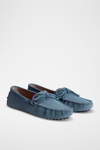 Mocassins en nubuck Kate - Bleu