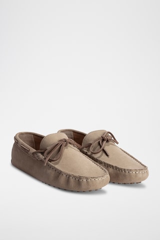 Mocassins en nubuck Cornwall - Beige