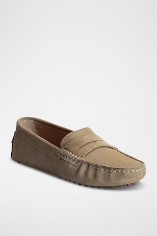 Mocassins en nubuck Deira - Beige