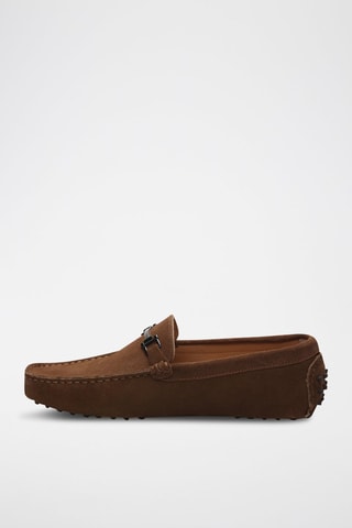 Mocassins en nubuck Harold - Marron