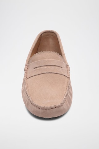 Mocassins en nubuck Lew - Rose
