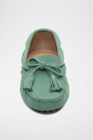 Mocassins en nubuck Lily - Vert