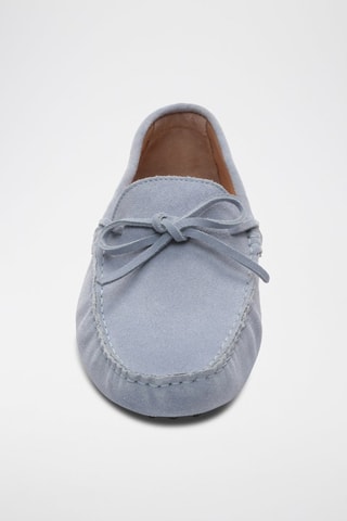 Mocassins en nubuck Duke - Bleu
