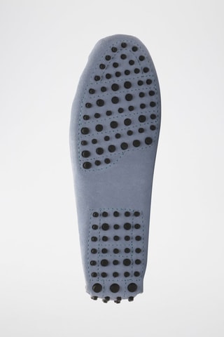 Mocassins en nubuck Duke - Bleu