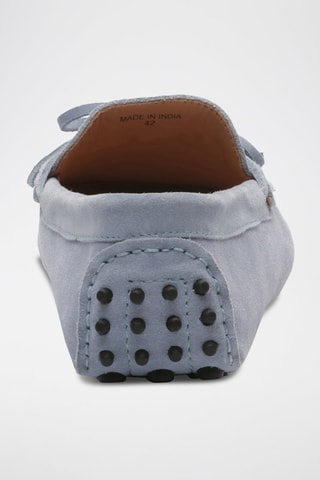 Mocassins en nubuck Duke - Bleu