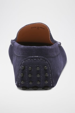 Mocassins en nubuck Cliff - Bleu
