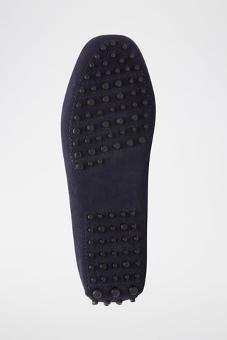 Mocassins en nubuck Cliff - Bleu