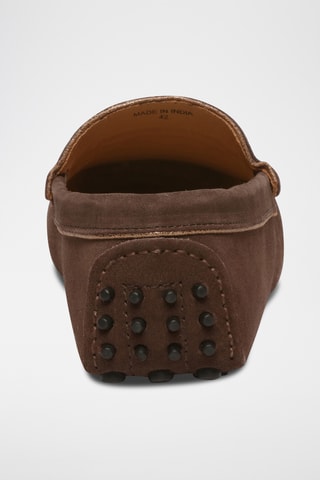 Mocassins en nubuck Lodrick - Marron