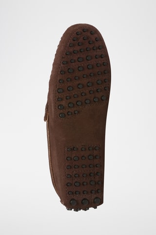 Mocassins en nubuck Lodrick - Marron