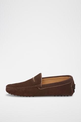 Mocassins en nubuck Lodrick - Marron