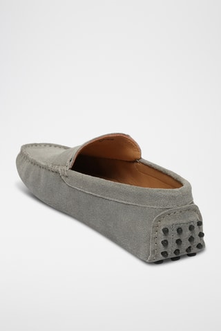 Mocassins en nubuck Wales - Gris