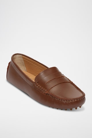 Mocassins en cuir Deira - Camel