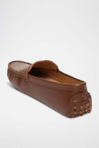 Mocassins en cuir Deira - Camel