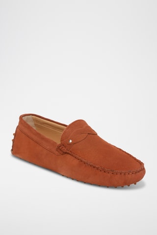 Mocassins en nubuck Eugene - Marron