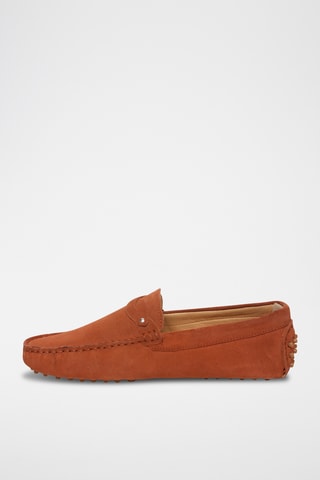 Mocassins en nubuck Eugene - Marron