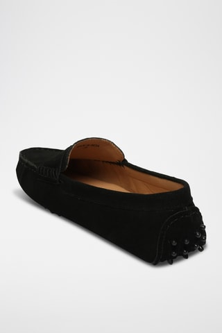 Mocassins en nubuck Deira - Noir