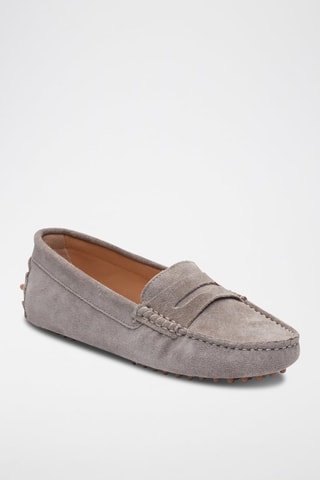 Mocassins en nubuck Deira - Gris