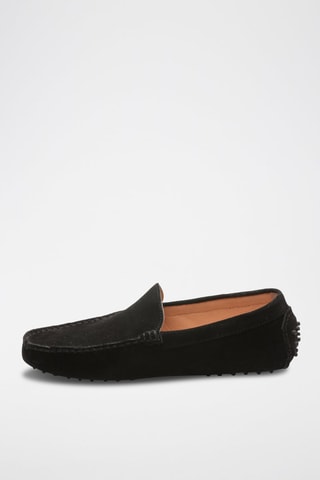 Mocassins en nubuck Cambridge - Noir