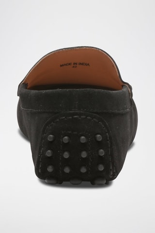 Mocassins en nubuck Cambridge - Noir