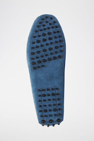 Mocassins en nubuck Wales - Bleu
