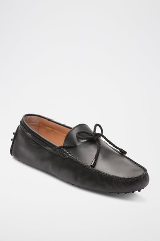 Mocassins en cuir York - Noir